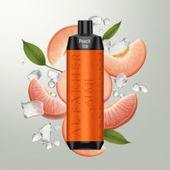 Al Fakher Crown Bar 8000 Crystal Brisak Ledena Breskva 18ml 5mg