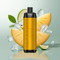 Al Fakher Crown Bar 8000 Crystal Crystal Једнократна вејп Ledena Mango 18ml 5mg