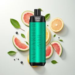 Al Fakher Crown Bar 8000 Crystal Jednokratna Vape Beli Bljesak 18ml 5mg