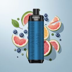 Al Fakher Crown Bar 8000 Crystal Jednokratna Vejp Borovnica Žvakača 18ml USB-C