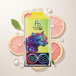 Fumot Leopard 40K Puffs Pink Limunada Dual Mesh 5%