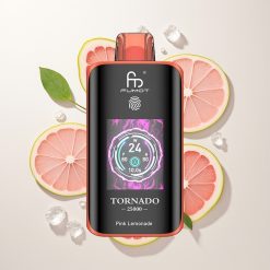 Fumot Tornado 25000 Puffs HD Screen 700mAh Roze Limunada