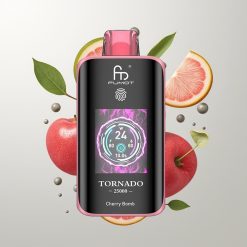 Fumot Tornado 25000 Puffs HD Screen Cherry Bomb 700mAh