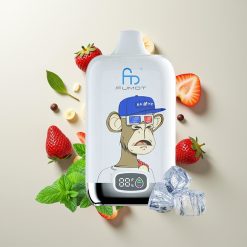 Fumot Tornado Digital Box 12000 Pufova Jagoda Banana 20ml Mesh Coil