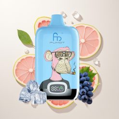 Fumot Tornado Digital Box 12000 Pufova Roze Limunada Mesh Coil Type-C