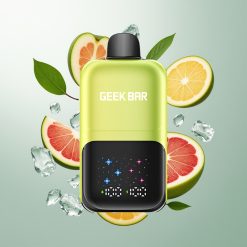 GEEK BAR 2GO 50000 Pufova Kisele Jabuke Led Dual Tank Interaktivni Ekran