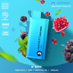 Hayati Duo Mesh за једнократну употребу 84XDP171 х' берг - Hayati Vape Srbija
