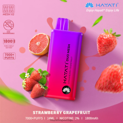Hayati Duo Mesh за једнократну употребу 84XDP191 јагода грејпфрут - Hayati Vape Srbija
