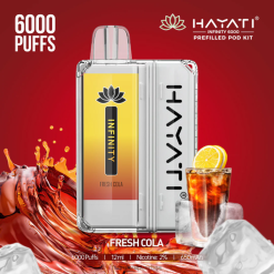 Hayati Infinity 6000 комплета махуна 84XDP149 свежа кола - Hayati Vapes Wholesale