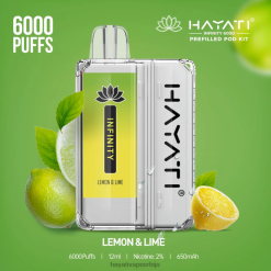 Hayati Infinity 6000 комплета махуна 84XDP153 лимун и лимун - Hayati Vape Near Me