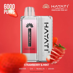 Hayati Infinity 6000 комплета махуна 84XDP160 јагода и мента - Hayati Store Srbija