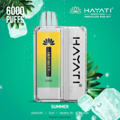 Hayati Infinity 6000 комплета махуна 84XDP162 лето - Hayati Vape Flavours