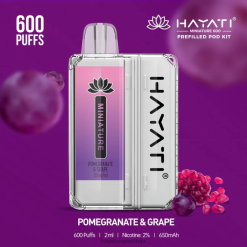 Hayati Miniature 600 комплета махуна 84XDP42 нар и грожђе - Hayati Vape Flavours