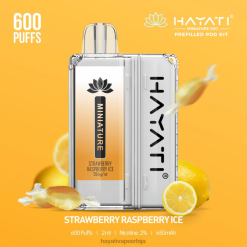 Hayati Miniature 600 комплета махуна 84XDP47 јагода малина лед - Hayati Flavour List