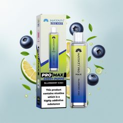 Hayati Pro Max 4000 Pufova Једнократна вејп Borovnica Kivi 2ml 1400mAh