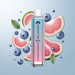 Hayati Pro Max 4000 Pufova Једнократна вејп Borovnica Žvakaća Guma Dual 1.1 Ohm Mesh