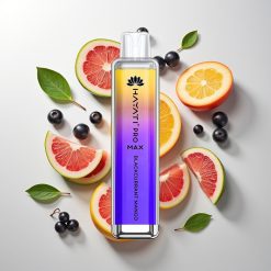 Hayati Pro Max 4000 Pufova Једнократна вејп Crna Ribizla Mango 5% Nicotine 1400mAh