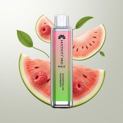 Hayati Pro Max 4000 Pufova Једнократна вејп Lubenica Malina Rechargeable 5%