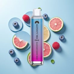 Hayati Pro Max 4000 Pufova Једнократна вејп Plavi Razz Gumeni Medo 2% 1400mAh