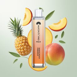 Hayati Pro Max 4000 Puni Једнократна вејп Mango Breskva Ananas 5% 1400mAh