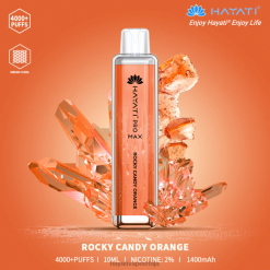 Hayati Pro Max за једнократну употребу 84XDP118 камени бомбон наранџе - Hayati Flavour Vapes