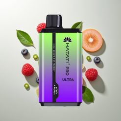 Hayati Pro Ultra 15000 Pufova Dispozabil Vape Kivi Grožđe Malina 24ml 2%