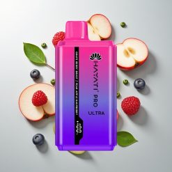 Hayati Pro Ultra 15000 Pufova Dispozabil Vejp Grozdna Jagoda Kruška Jabuka Malina