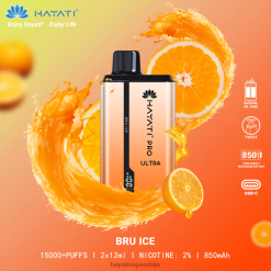 Hayati Pro Ultra за једнократну употребу 15000 пуффс 84XDP198 бру ице - Hayati Flavour Vapes