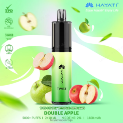 Hayati Twist за једнократну употребу 84XDP68 дупла јабука - Hayati Flavour Vapes