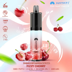 Hayati Twist за једнократну употребу 84XDP69 газирана трешња - Hayati Vapes Wholesale