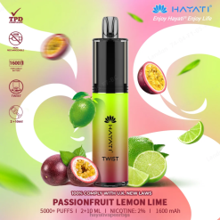 Hayati Twist за једнократну употребу 84XDP78 маракује лимун лимете - Hayati Flavour Vapes