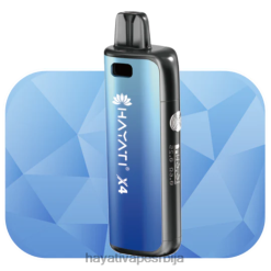Hayati X4 систем за поновно пуњење 84XDP63 бујично плаво - Hayati Vape Near Me