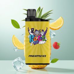 IGET Bar 3500 Pufova Једнократна вејп Ananas Led 1.2 Ohm Mesh Coil 1400 mAh