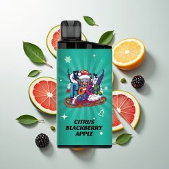 IGET Bar 3500 Pufova Dispozabil Vape Citrus Borovnica Jabuka 1.2 Ohm Mesh