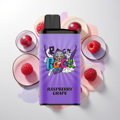 IGET Bar Pro 10000 Pufova Једнократна вејп Malina Grožđe 2000 mAh 1.2 Ohm