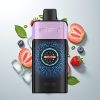 IGET ONE 12000 Puffs Једнократна вејп Mešane Jagode Led 2700mAh Dual Mesh