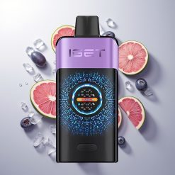 IGET ONE 12000 Pufova Једнократна вејп Grožđe Led + 2700 mAh Battery & Dual Mesh