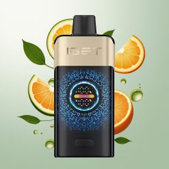 IGET ONE 12000 Pufova Dispozabil Vape Tropska Narandža Čudovište sa 2700 mAh i Dvostrukom Mrežom