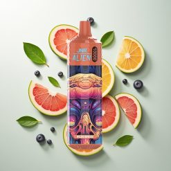 JNR Alien 10000 Puffs Iron Brew LED RGB