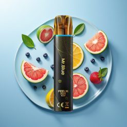 JNR Black&Golden 800+2% Pufovi Једнократна вејп Plavi