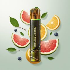 JNR Black&Golden 800 Passion Monster 2% Nikotina Crno&Zlatno Једнократна вејп