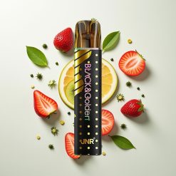 JNR Black&Golden 800 Pufova Једнократна вејп Jagoda Kivi 550mAh 2%