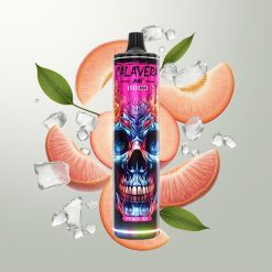 JNR Calavera 11000 Pufova Једнократна вејп Breskva Led 21ml 850mAh