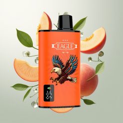 JNR EAGLE Smart 23000 Pufova Једнократна вејп Sočne Breskve + Digitalni Ekran i 25ml Tečnosti