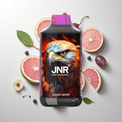 JNR Falcon 16000 Puffs Двоструки Mrežasti Coil Сакура Грожђе