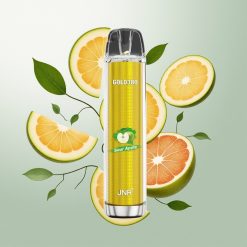 JNR Glod380 6000 Pufova Једнократна вејп Kisela Jabuka 1500mAh