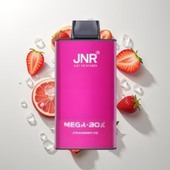 JNR Mega Box 25000 Dual Mesh Jagoda Led Једнократна вејп