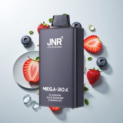 JNR Mega Box 25000 Pufova Једнократна вејп Borovnica Kisela Malina Jagoda 30ml Dual Mesh