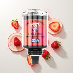 JNR Mega Shisha Hookah 100K Jagoda Punč Desktop Kompatibilnost 2200mAh