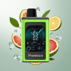JNR PhoneVape 30000 pufova Dispozabil Vape Kisela Jabuka Led 850mAh Turbo